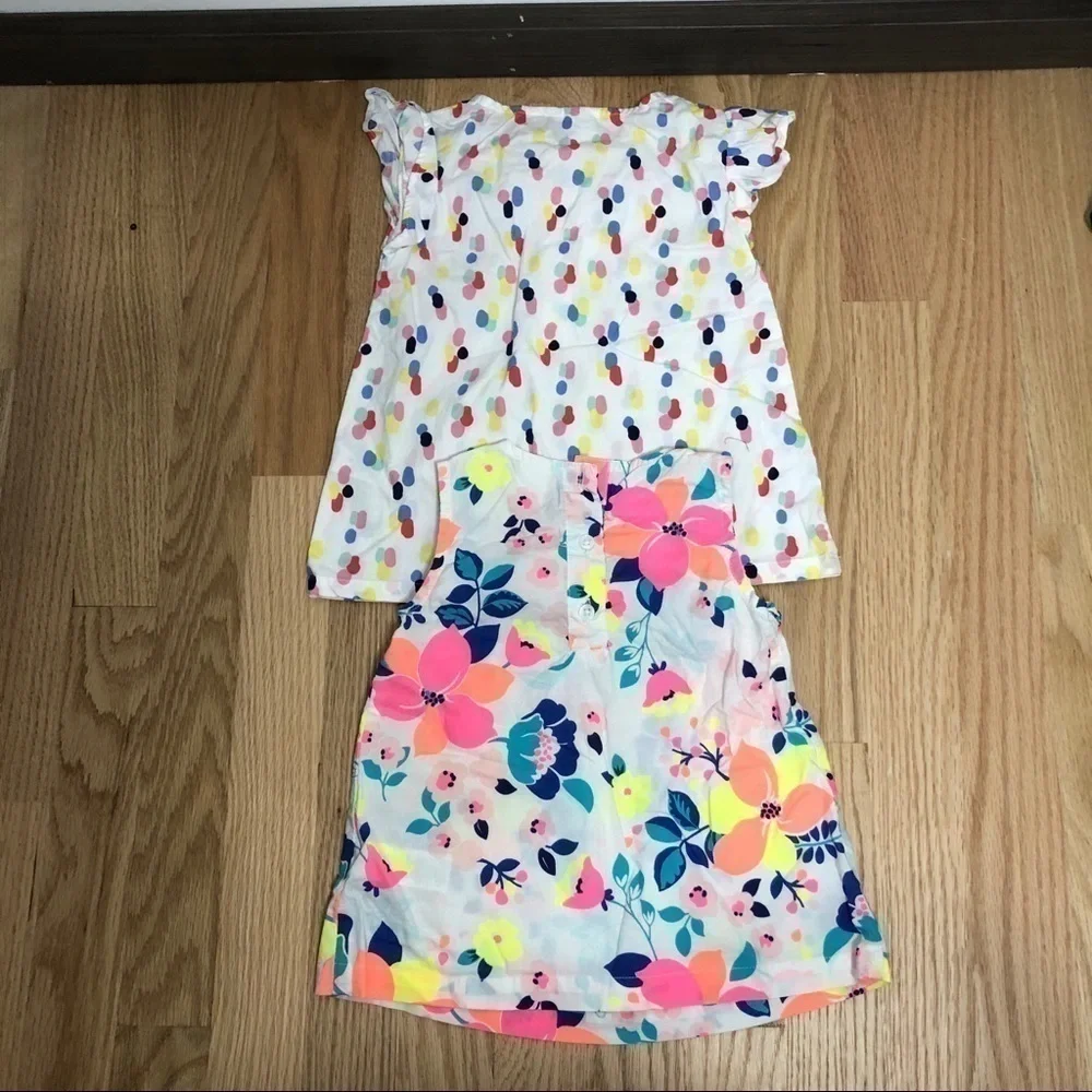 Carter’s Colorful Top Bundle 2 Pack Sz 2T